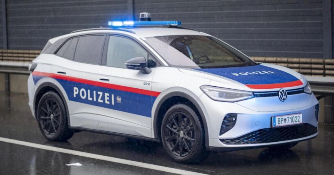 La policía austriaca presentó un nuevo coche de alta tecnología para procedimientos de patrullaje
