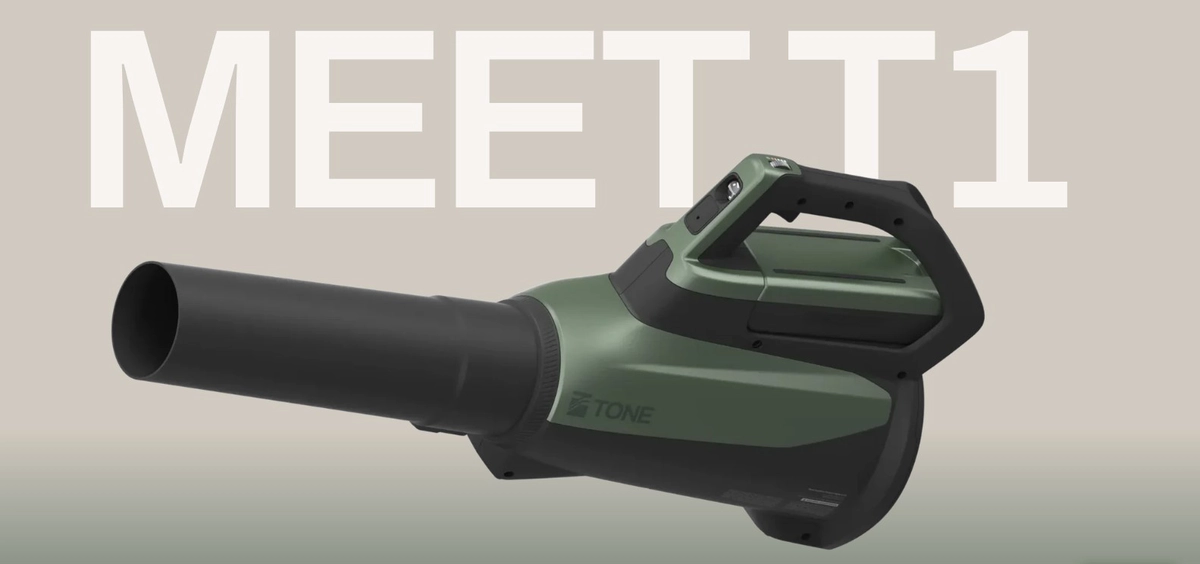 Tone Outdoors T1: soplador innovador a batería para jardineros modernos