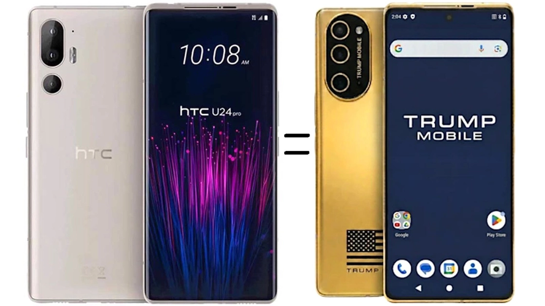El interior del Trump T1 y el HTC U24 Pro son prácticamente idénticos, según el desmontaje de iFixit.