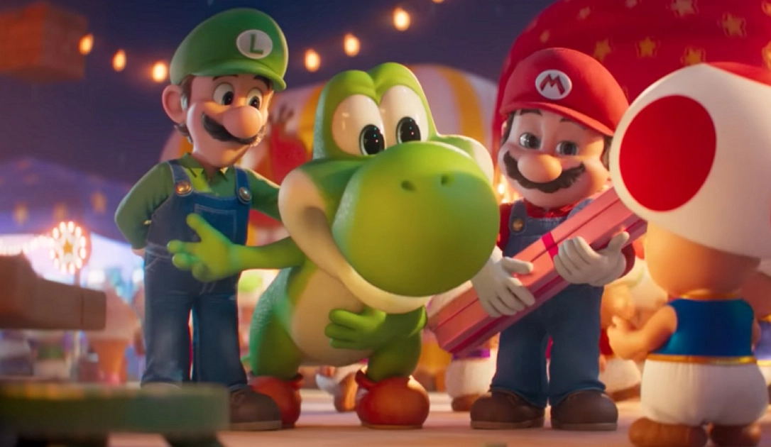 Encuentra: ¡Arte de la película Super Mario Galaxy en detalle!