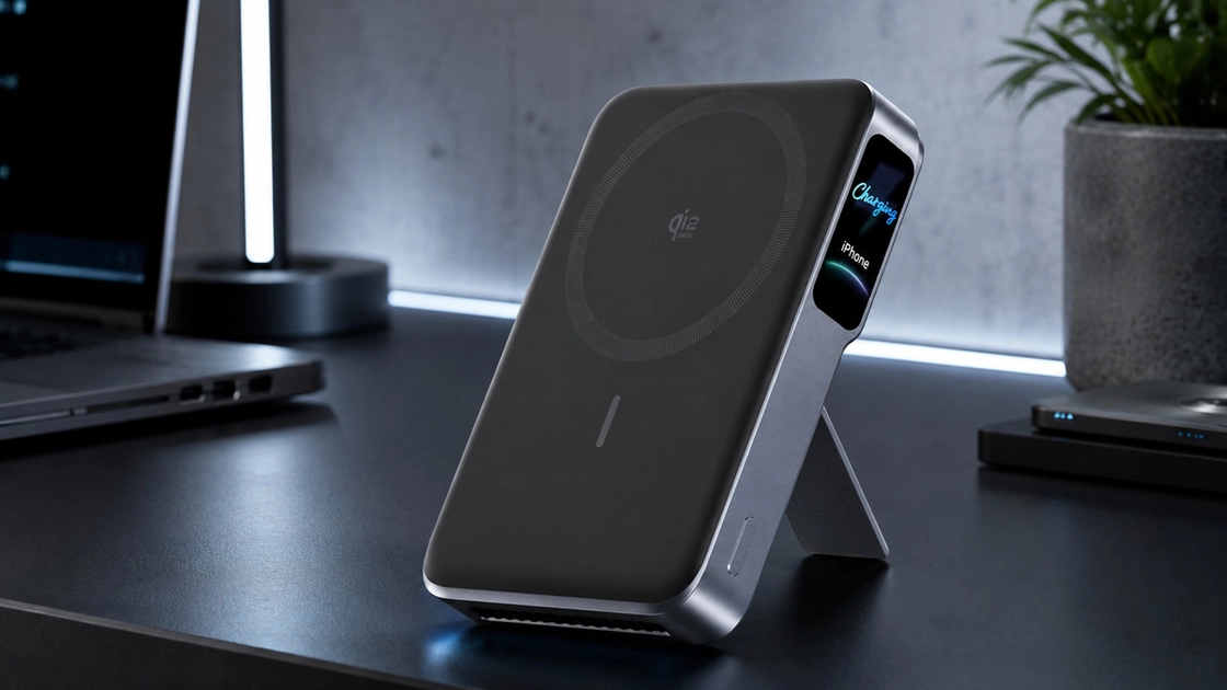 Aspecto del nuevo Anker MagGo Power Bank 2 Pro. Imagen: WPC