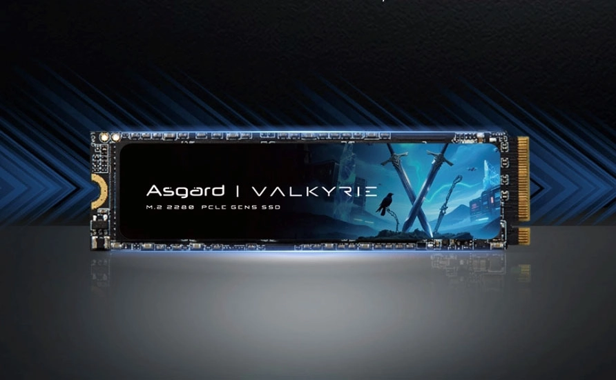 El Asgard V7 con su lámina disipadora de cobre. Foto: Asgard
