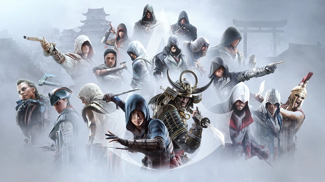 Evolución cautivadora de los héroes de Assassin's Creed en un solo collage