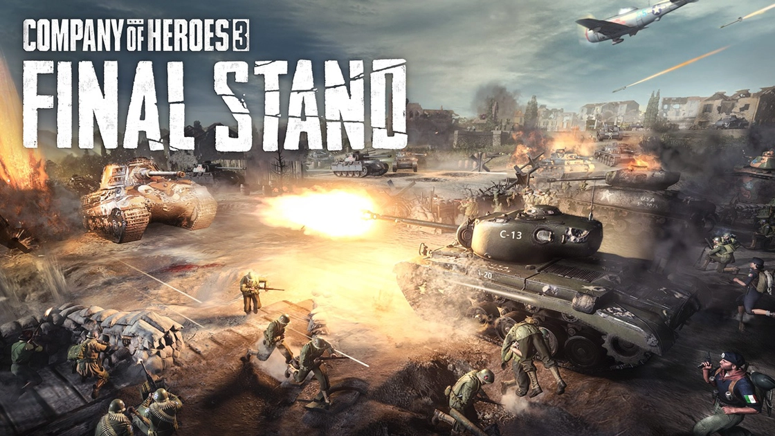 Company of Heroes 3: Final Stand — defensa por oleadas con mecánicas roguelite para cuatro facciones de la Segunda Guerra Mundial.