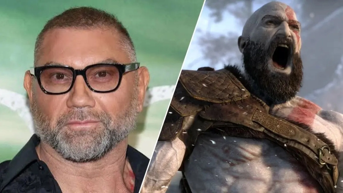 Dave Bautista será Kratos en la serie de God of War tras la lesión de Ryan Hurst