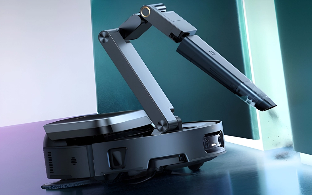 NUEVO: Cyber 10 Ultra — aspiradora robot con un brazo mecánico