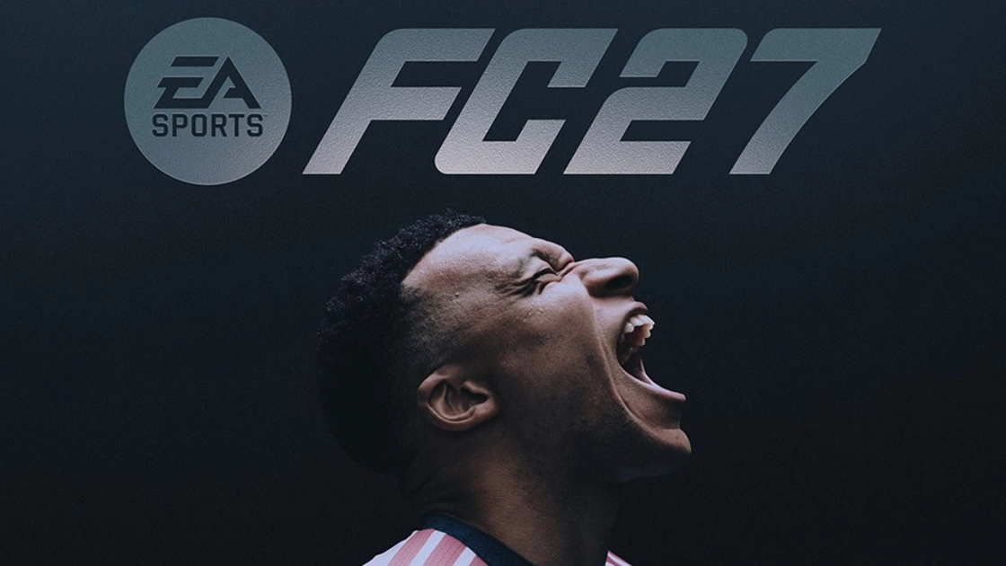 EA Sports FC 27 — tráiler oficial de gameplay con Kylian Mbappé como imagen del juego.