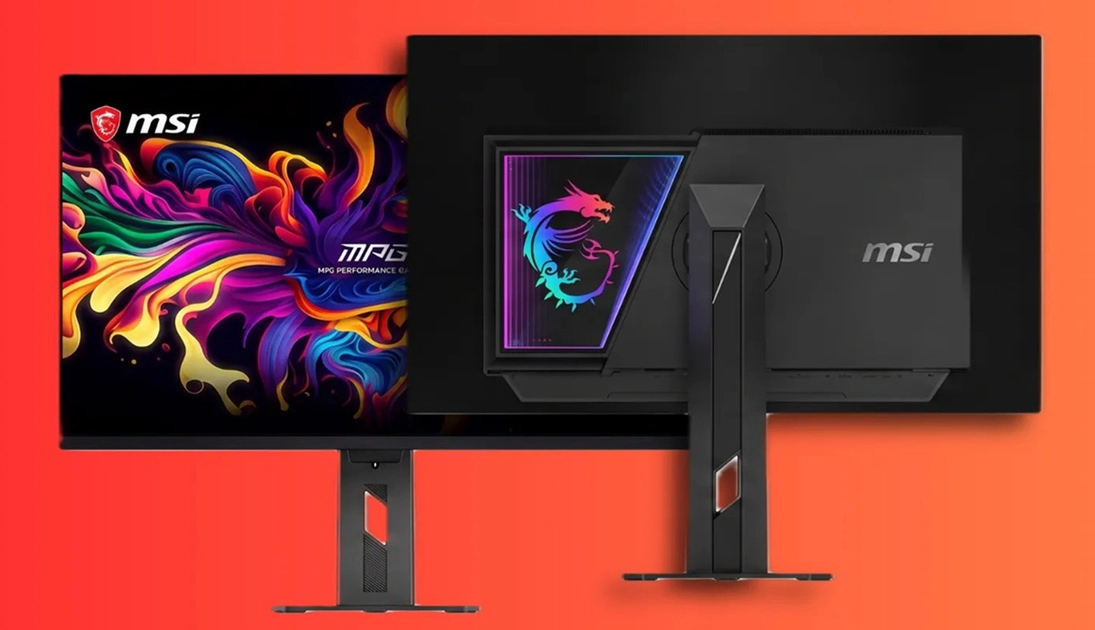 El MSI MPG OLED 322URDX36 con su panel QD-OLED de quinta generación y tecnología Penta Tandem.