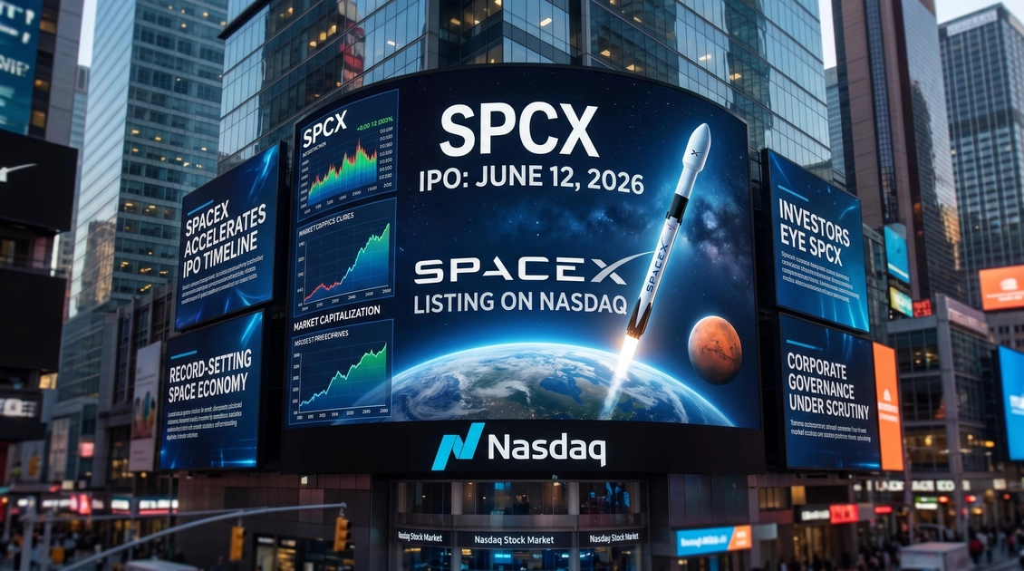 SpaceX sale a bolsa en Nasdaq: Musk se lleva el dinero y conserva todo el poder