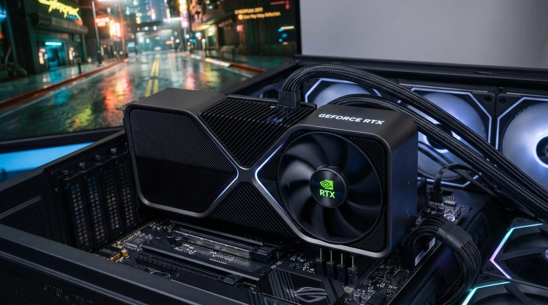DLSS 4.5 Ray Reconstruction llegará en agosto de 2026. Ilustración: Nvidia