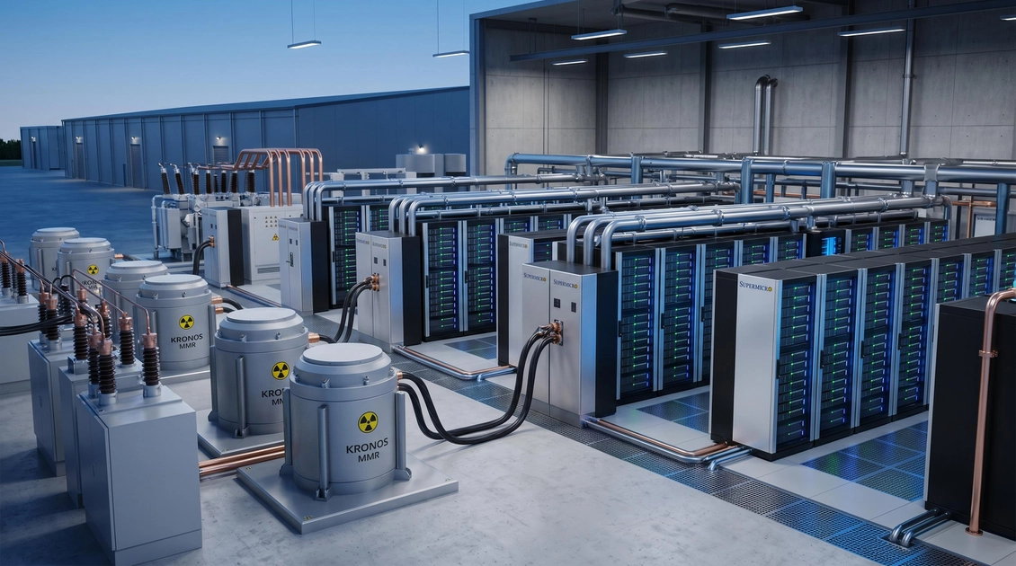 Nano Nuclear y Supermicro quieren poner un reactor nuclear en cada data center de IA