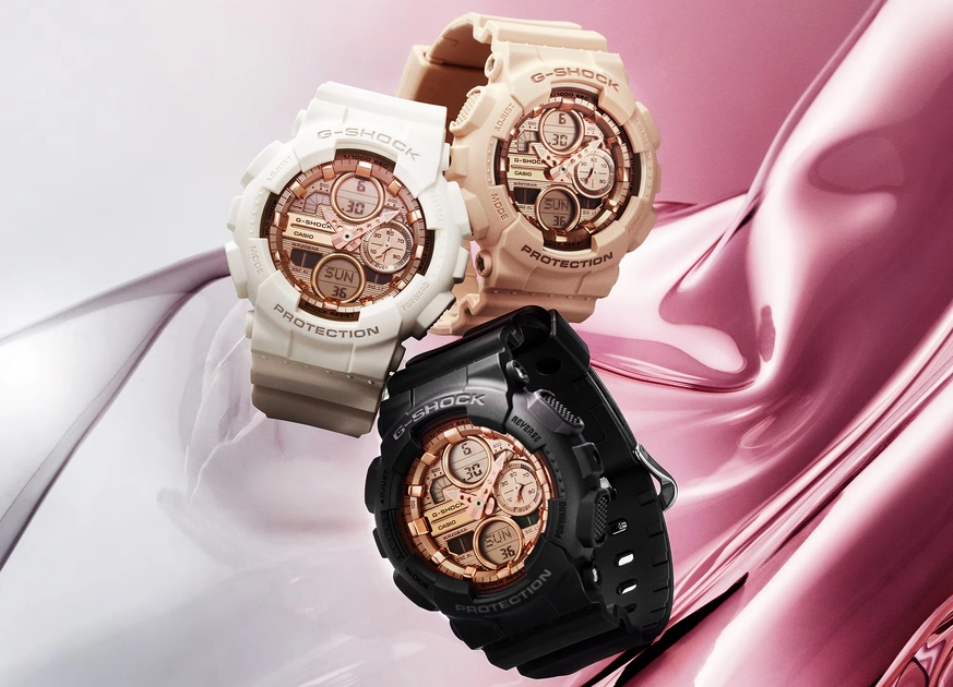 Nuevos Horizontes: Conoce tres modelos Casio G-Shock GMA-S140PG