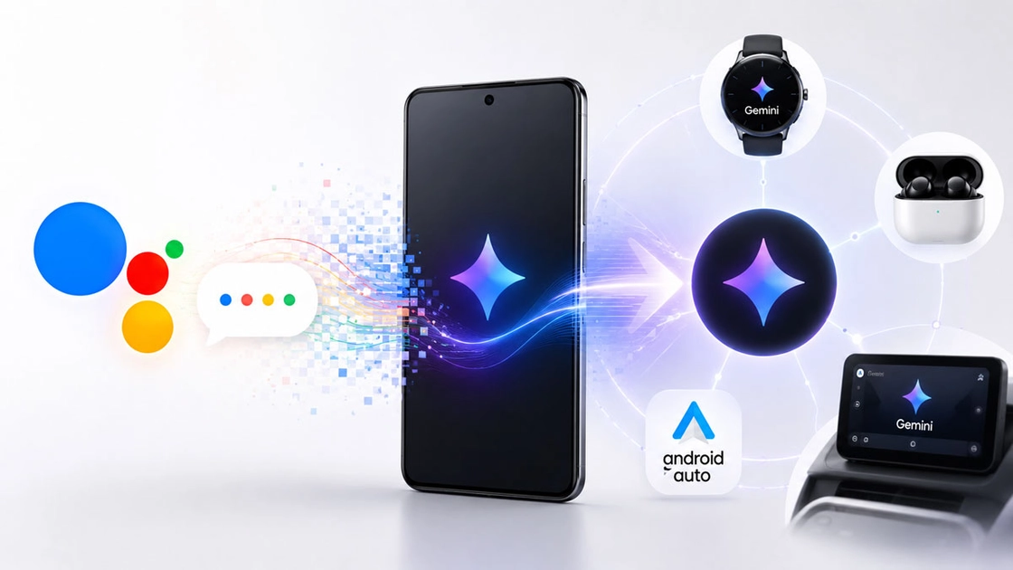 Google Assistant cede el paso a Gemini a partir del 4 de septiembre de 2026 en móviles, tablets y wearables Android.