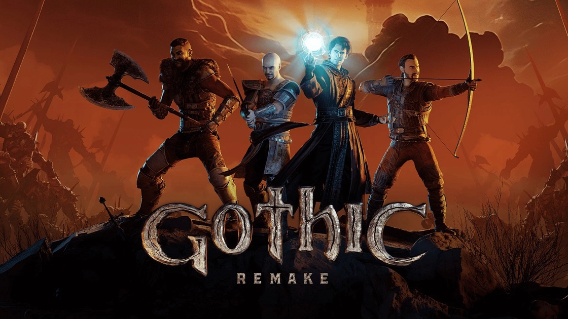 Gothic 1 Remake muestra la progresión visual del combate: los movimientos mejoran con la práctica hasta volverse fluidos y precisos.