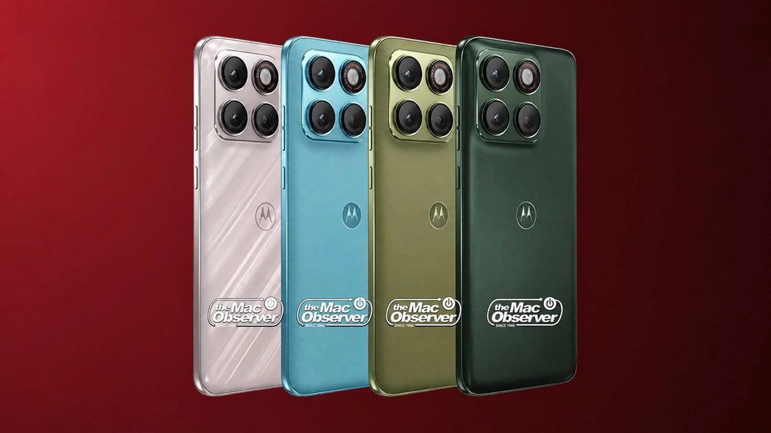 Renders filtrados del Motorola Edge 70 Neo en cuatro colores con diseño de pantalla plana.