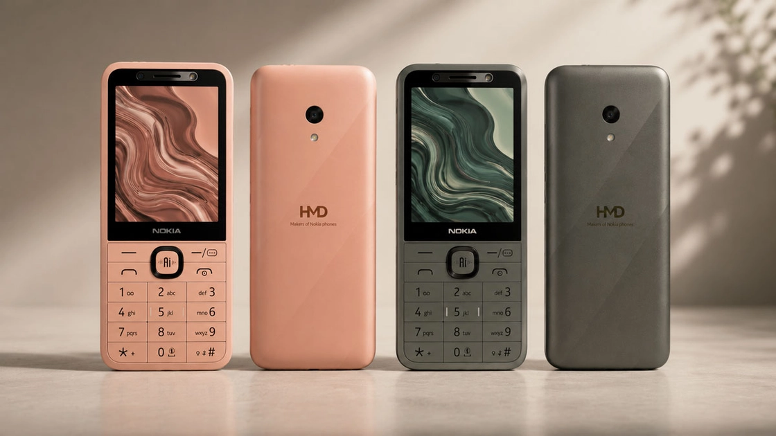 Nokia 250 4G Smart: teclado físico, IA y Alipay, pero solo para China