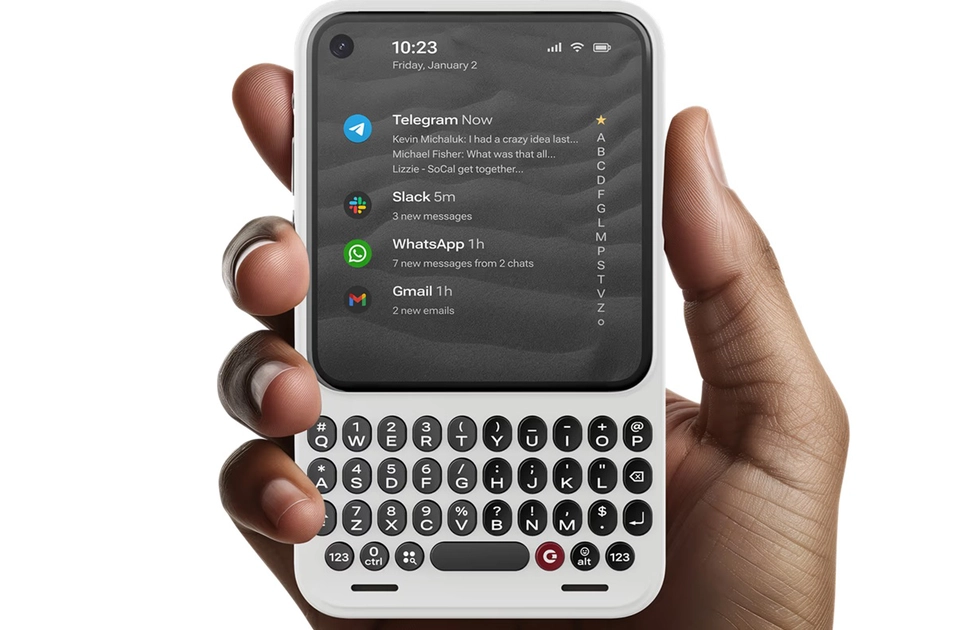 Clicks Communicator: un smartphone que redirige la atención de los usuarios