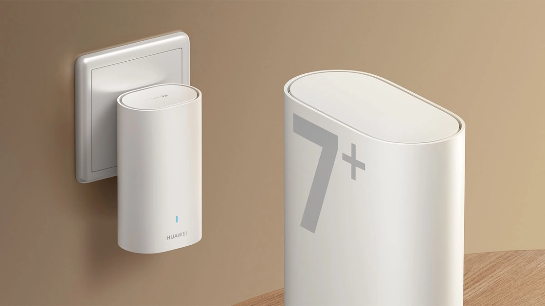 Imagen promocional del router Huawei Q7 Wired Edition. Ilustración: Huawei
