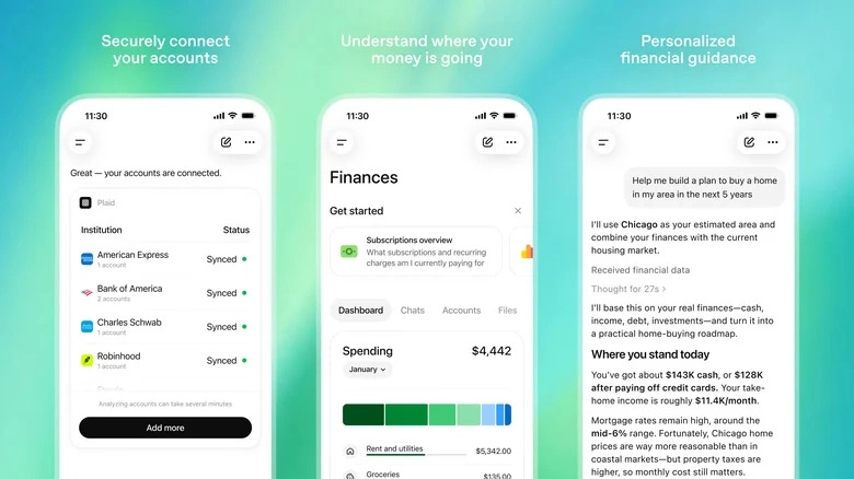 ChatGPT puede analizar tus cuentas bancarias: así funciona la nueva herramienta financiera de OpenAI