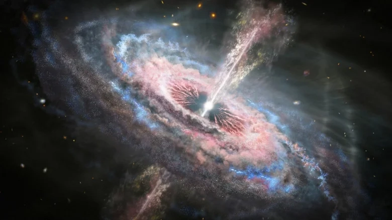 El telescopio James Webb descubre un agujero negro 'desnudo' que existió antes que su propia galaxia