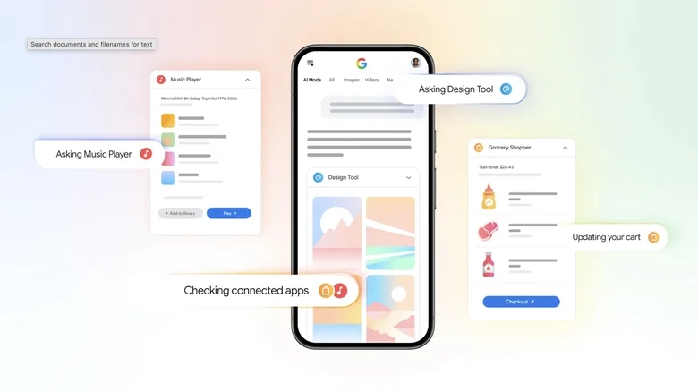 Google integra Canva, YouTube Music e Instacart en su AI Mode, pero España espera