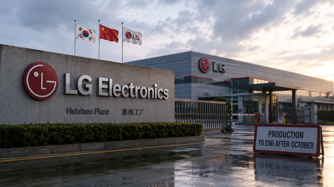 LG cierra su fábrica histórica en China y abandona el audio de gama baja