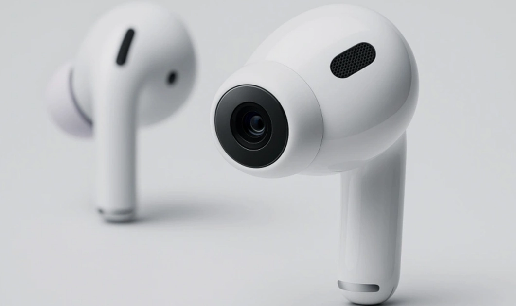Los AirPods con cámara no llegarán en 2026: Apple los retrasa hasta 2027