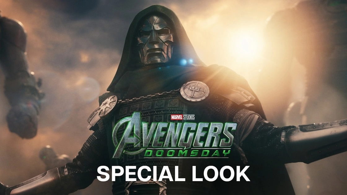 Robert Downey Jr. como Doctor Doom en el tráiler de Avengers: Doomsday presentado en el D23 2026.