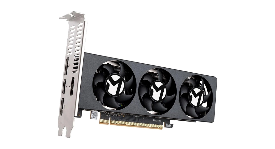 Tarjeta gráfica GeForce RTX 5060 LP 8G S0. Imagen: Maxsun