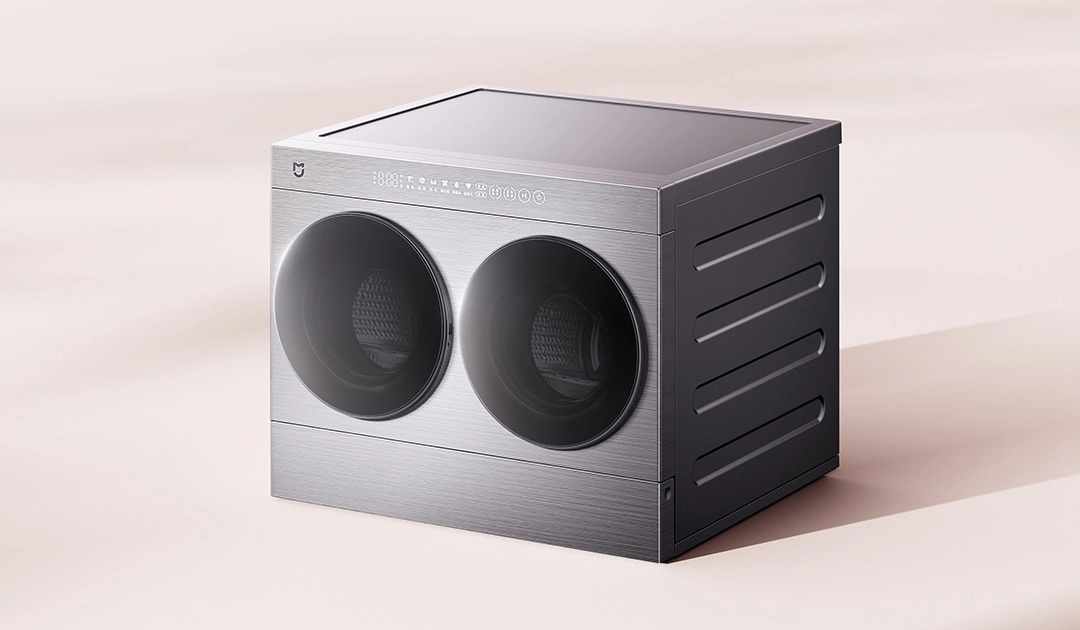La Mijia Mini Dual-Tube cuenta con dos tambores independientes dentro de un chasis compacto.
