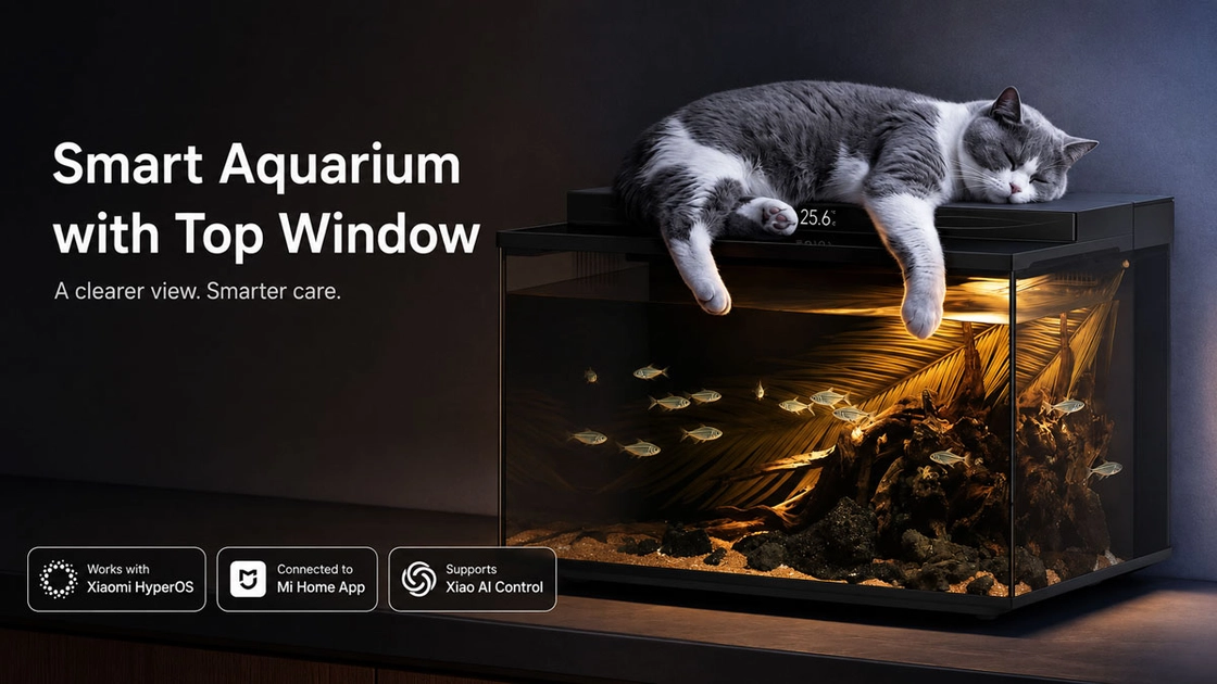 La pantalla LCD de 1,47 pulgadas muestra la temperatura del agua y el estado del dispositivo en tiempo real.