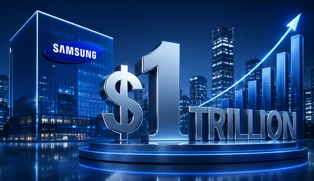 Samsung supera el billón de dólares en bolsa gracias al boom de los chips de IA