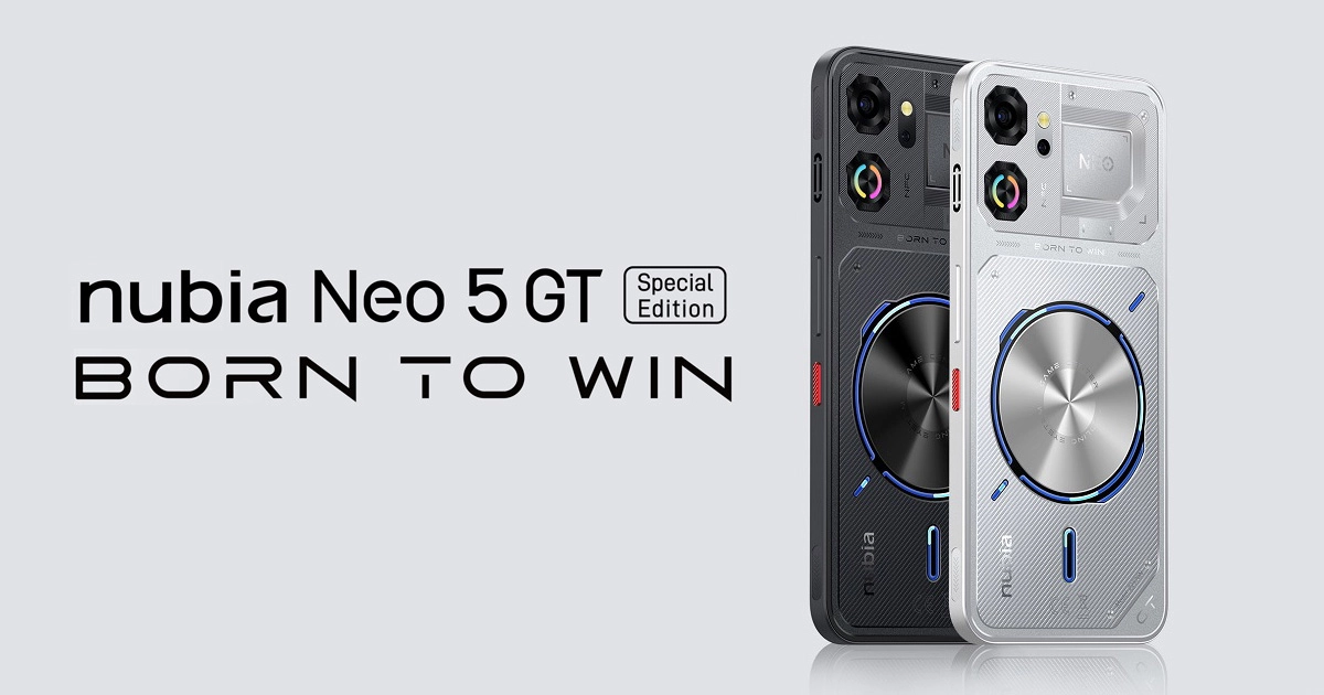 El Nubia Neo 5 GT Special Edition incorpora el sistema AquaCore con refrigeración líquida y ventilador activo.