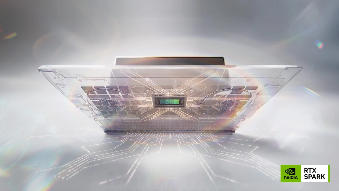 El superchip RTX Spark. Ilustración: Nvidia