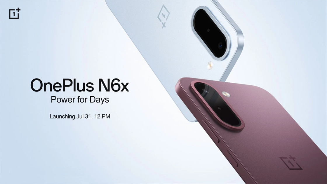 El OnePlus N6x en color Burgundy Red. Ilustración: OnePlus
