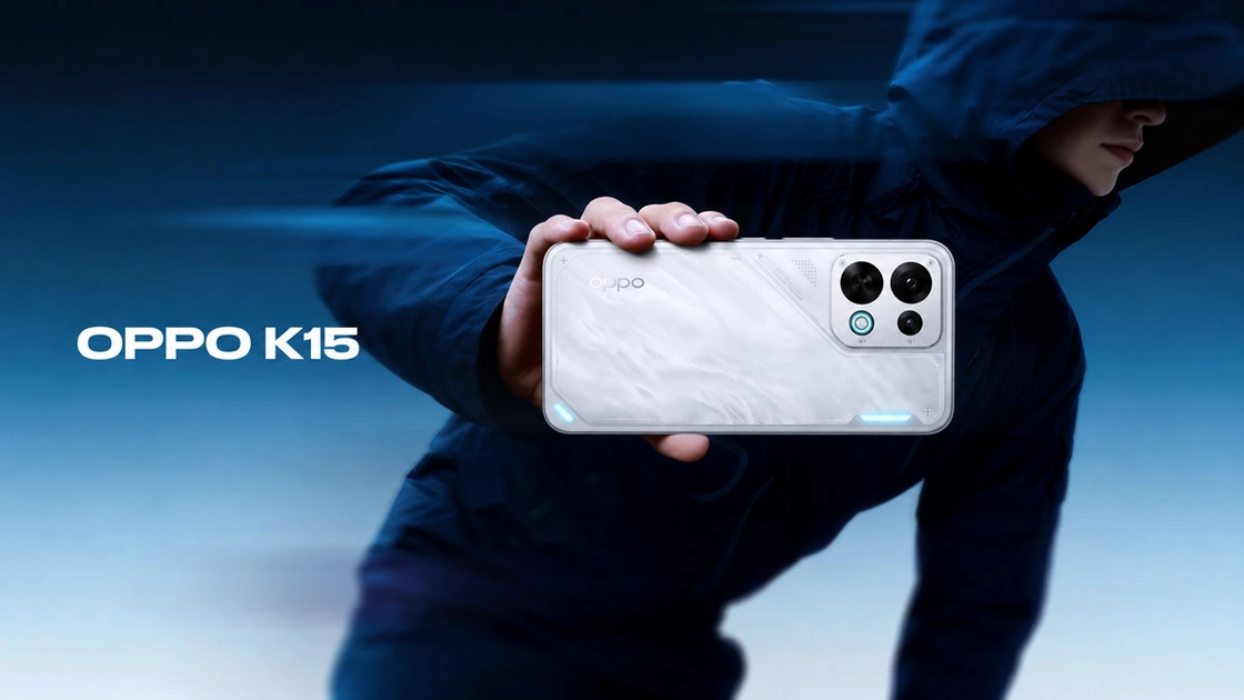 Aspecto del nuevo Oppo K15. Ilustración: Oppo