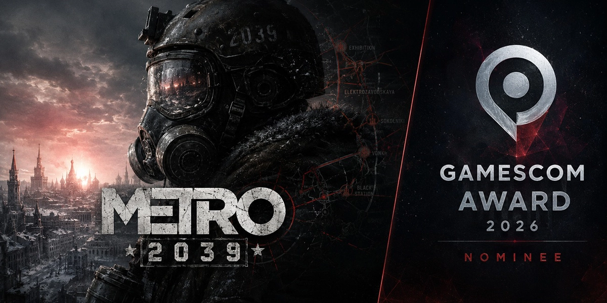 Metro 2039 lidera las nominaciones a los premios Gamescom 2026 con cinco candidaturas