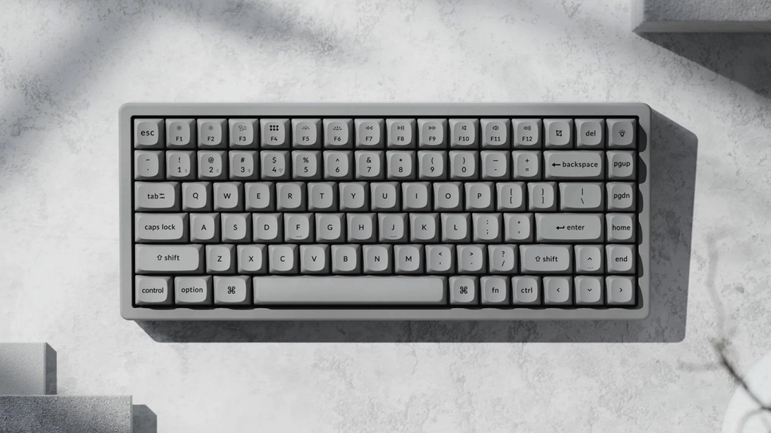 Keychron K2 HE Edición de Concreto: Teclado brutal en estilo industrial