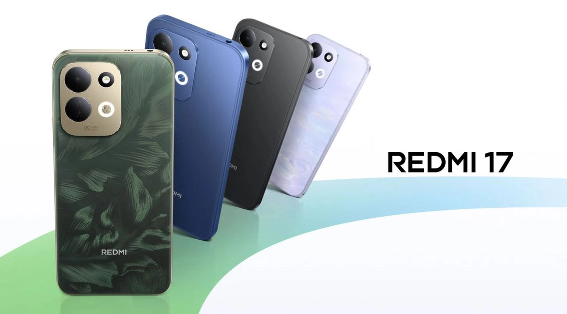 Redmi 17 en color Oak Green, uno de los acabados disponibles en el lanzamiento europeo.