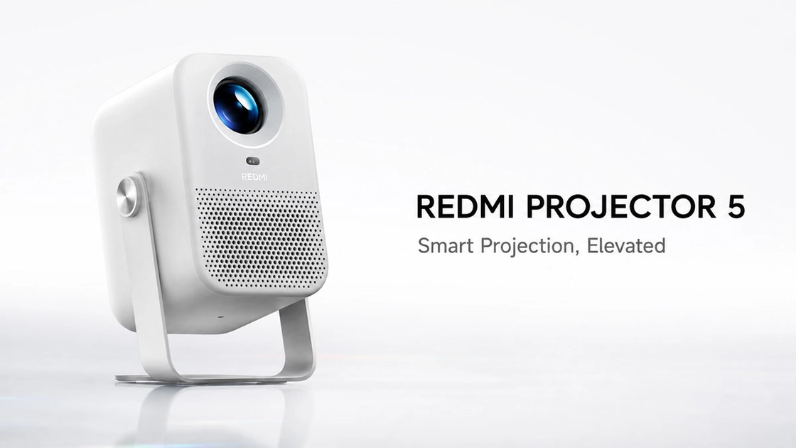 El gimbal metálico integrado permite girar el proyector 360 grados sin necesidad de soportes adicionales.