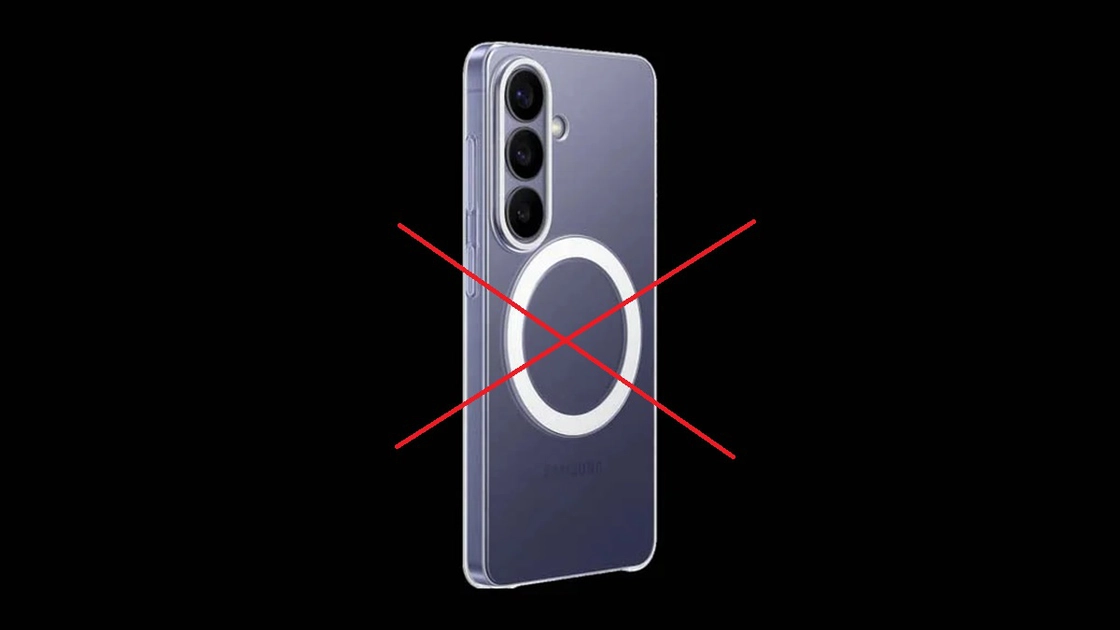 Nuevo render del Galaxy S26: El enigma del anillo magnético revelado
