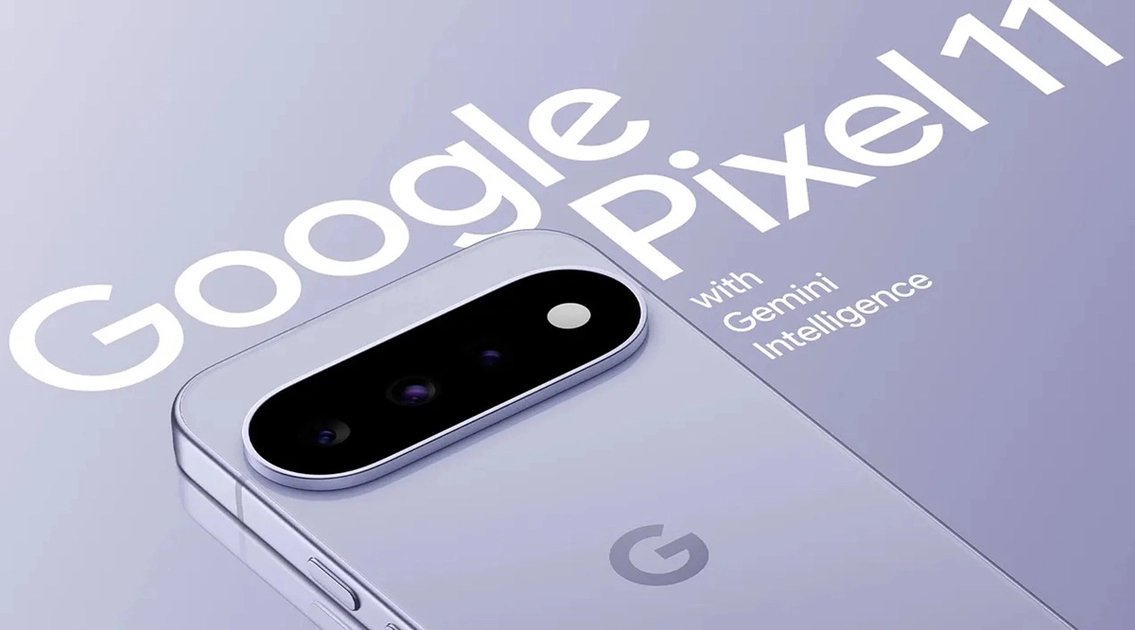 El Google Pixel 11 en su versión estándar, con pantalla OLED Actua de 6,3 pulgadas.