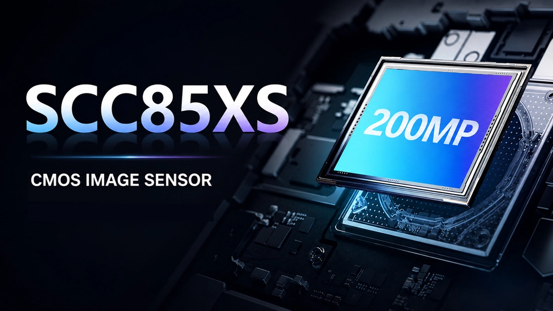 Sensor insignia de 200 megapíxeles SmartSens SCC85XS