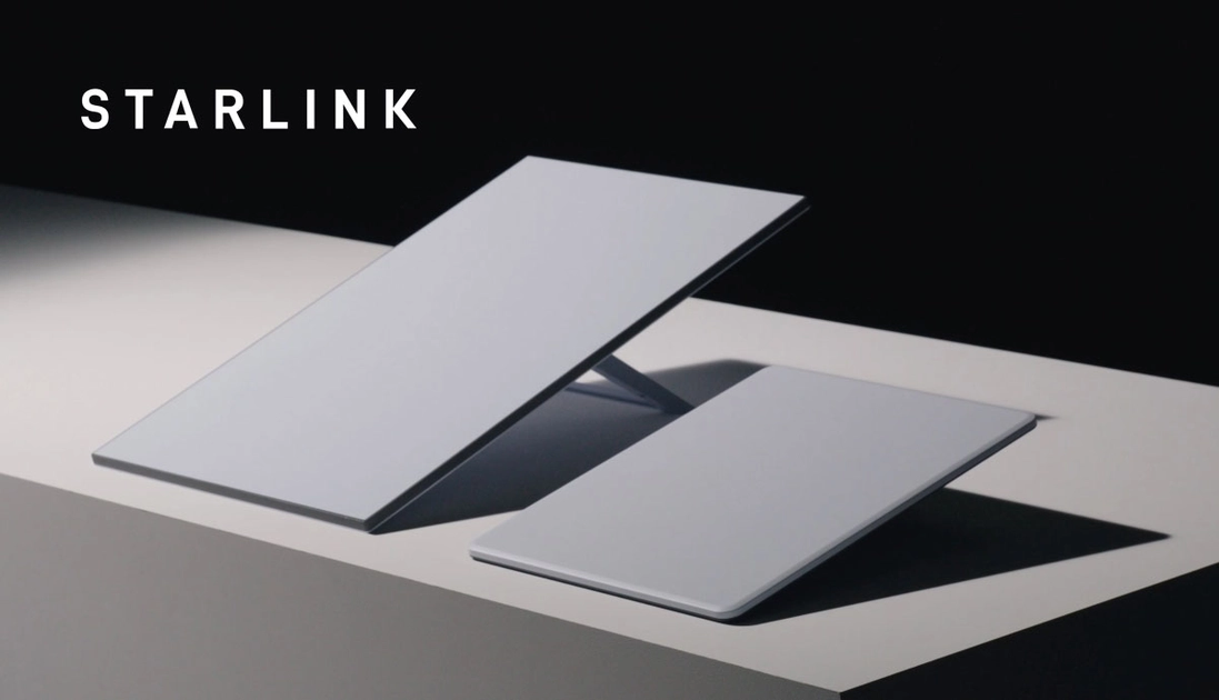 Contenido del paquete del nuevo terminal Starlink V5. Ilustración: Starlink