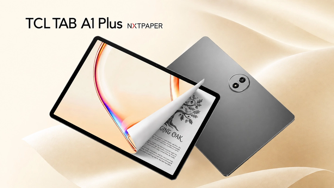 TCL TAB A1 y TAB A1 NxtPaper de 11 pulgadas. Imagen: TCL