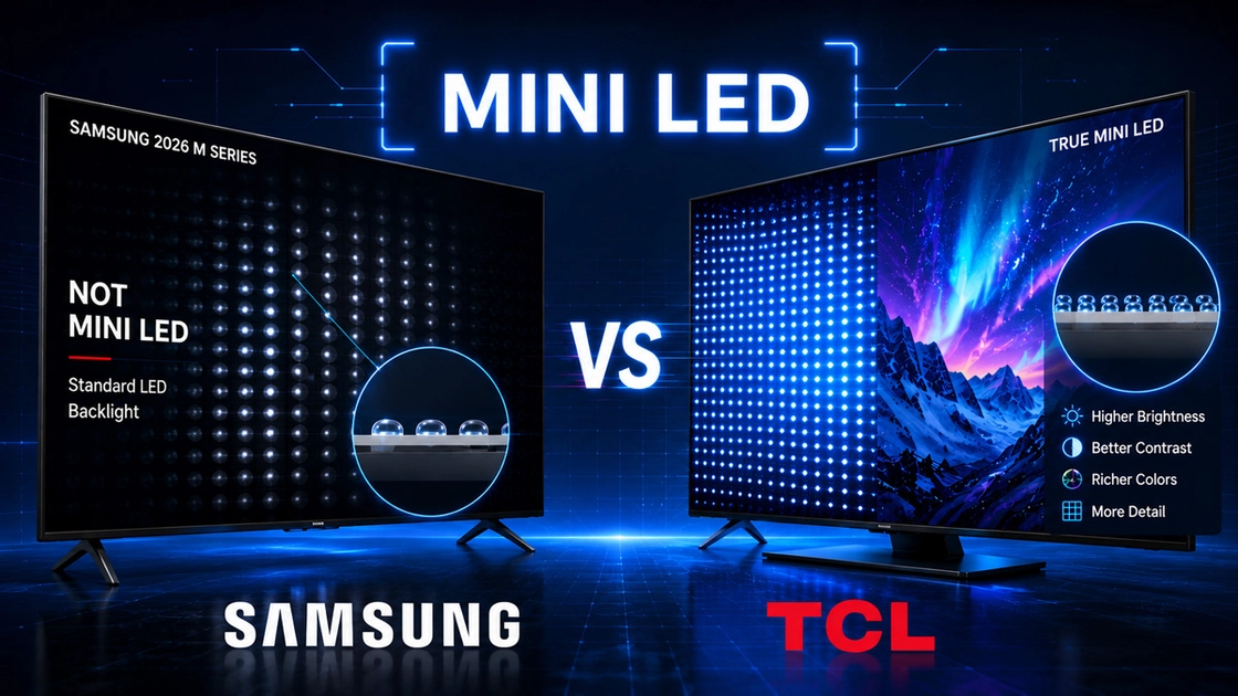 TCL demanda a Samsung por vender televisores Mini LED «falsos»