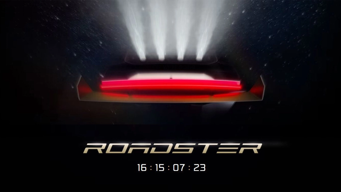 El Tesla Roadster de segunda generación, presentado originalmente como prototipo en 2017.