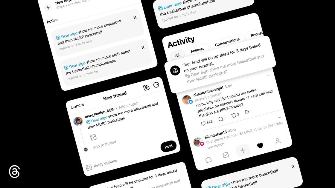 Threads: Una nueva interfaz amigable con el algoritmo para geeks