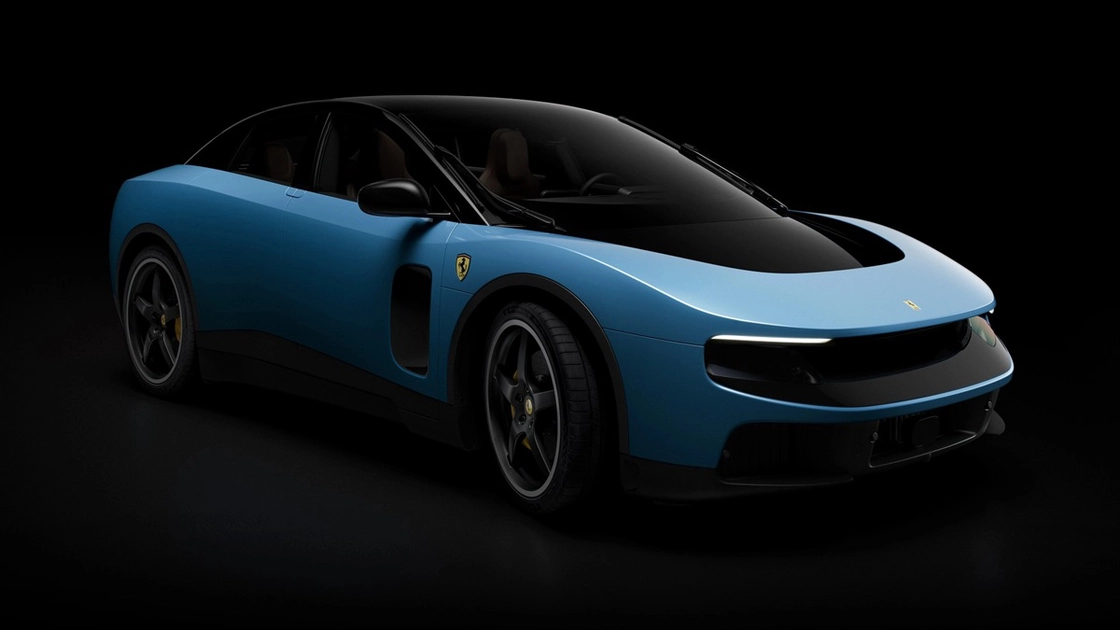 Ferrari Luce: carrocería hatchback de cinco plazas con chasis de aluminio reciclado al 75 %.