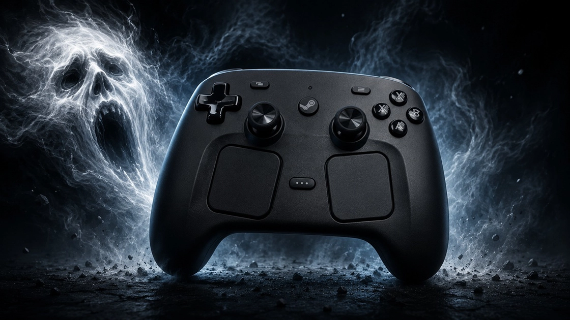 El Steam Controller 2 de Valve emite el grito de Wilhelm a través de sus motores hápticos al caer en modo Big Picture.
